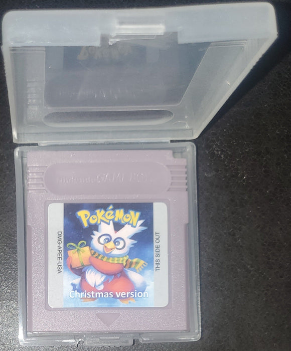 Pokemon Christmas GBC ROM Hack Video Game Custom Gameboy Color - for just $16.99! 