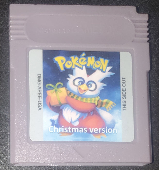 Pokemon Christmas GBC ROM Hack Video Game Custom Gameboy Color - for just $16.99! 