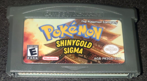 Pokemon ShinyGold Sigma GBA Video Game ROM Game Boy Advance - for just $18.49! 