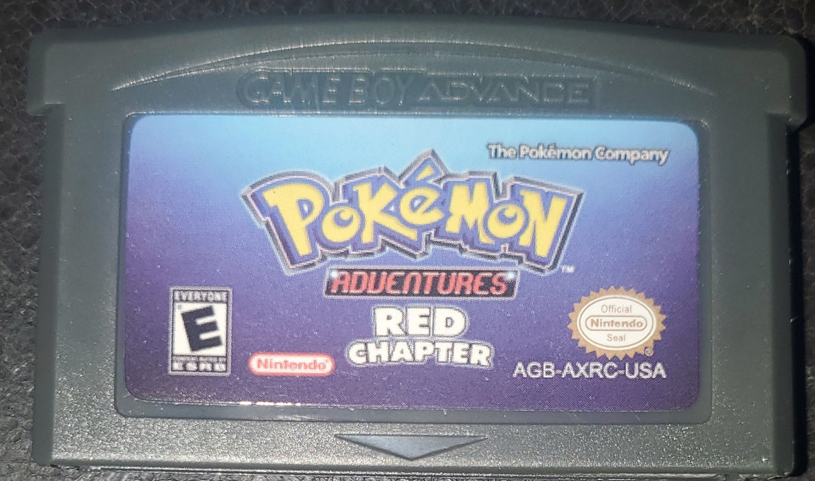 Pokemon Adventures Red Chapter GBA ROM Hack Video Game Boy Advance - for just $18.49! 
