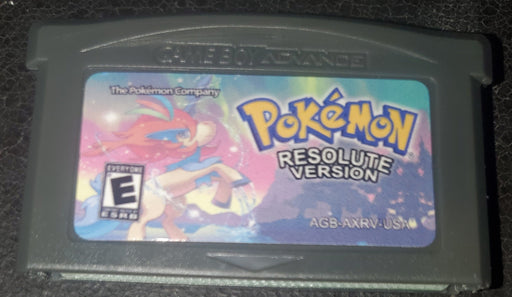 Pokemon Resolute GBA ROM Hack Video Game Custom Gameboy Advance - for just $18.49! 
