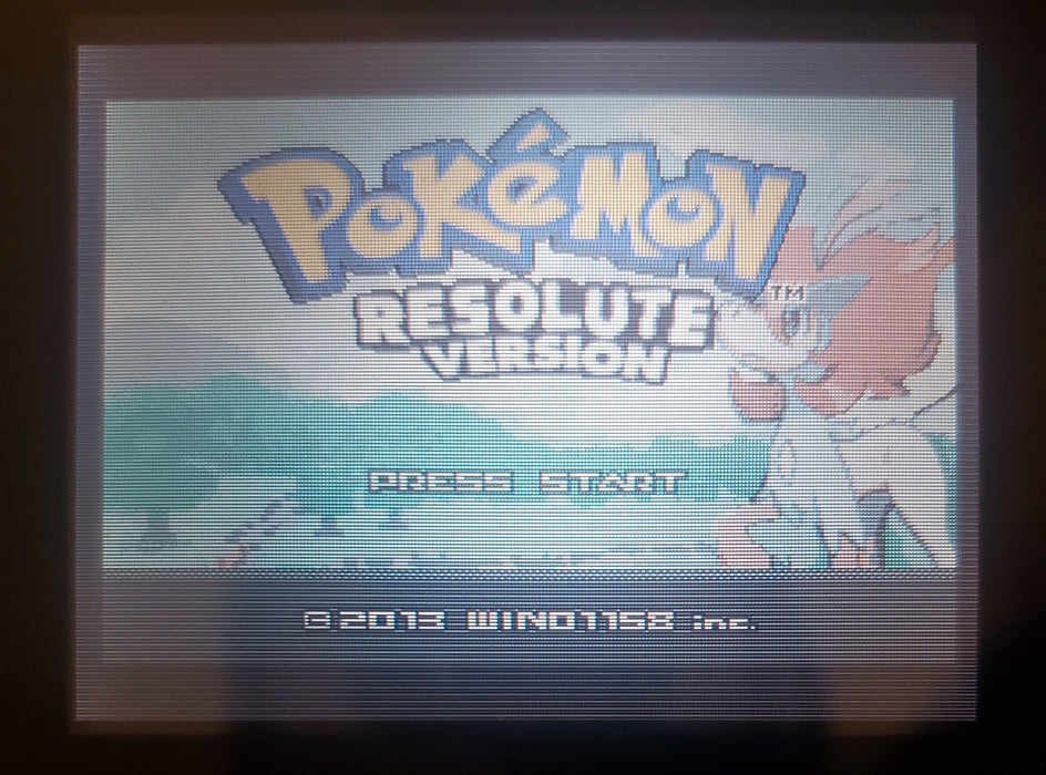 Pokemon Resolute GBA ROM Hack Video Game Custom Gameboy Advance - for just $18.49! 