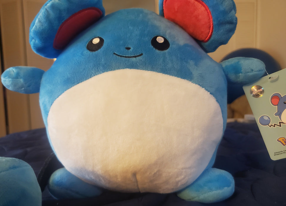Pokemon Marril Plush Soft Stuffed Doll Toys Cute 10 Inch Kids - for just $17.99! 