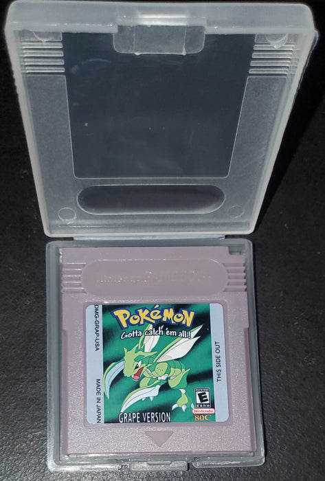 Pokemon Grape GBC Video Game Cartridge Gameboy Color ROM Hack - for just $16.99! 