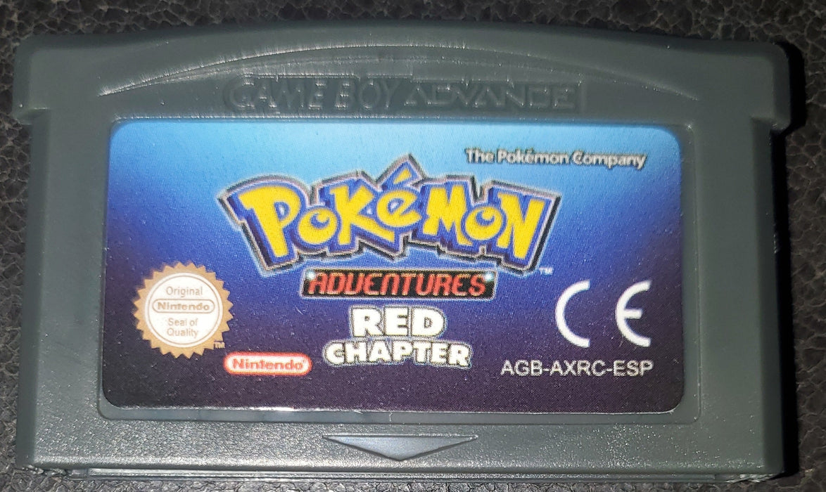 Pokemon Adventures Red Chapter GBA ROM Hack Video Game Boy Advance - for just $18.49! 