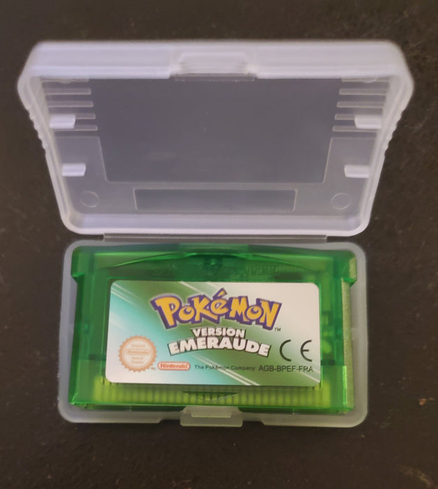 Pokemon Emerald FireRed Ruby Sapphire GBA Video Game French German - for just $11.50! 
