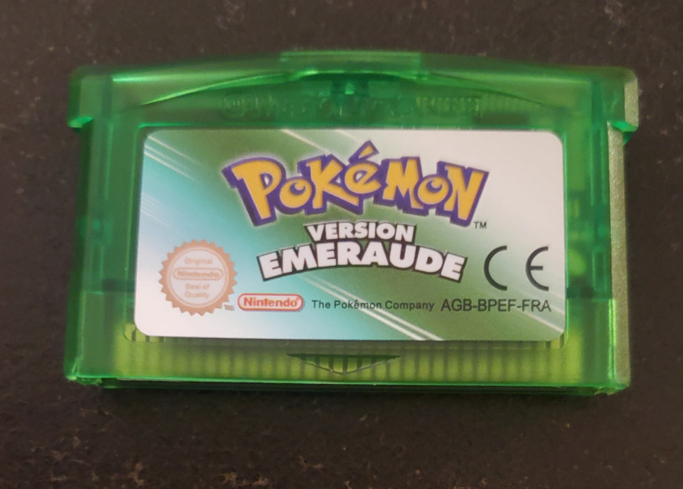 Pokemon Emerald FireRed Ruby Sapphire GBA Video Game French German - for just $12! 
