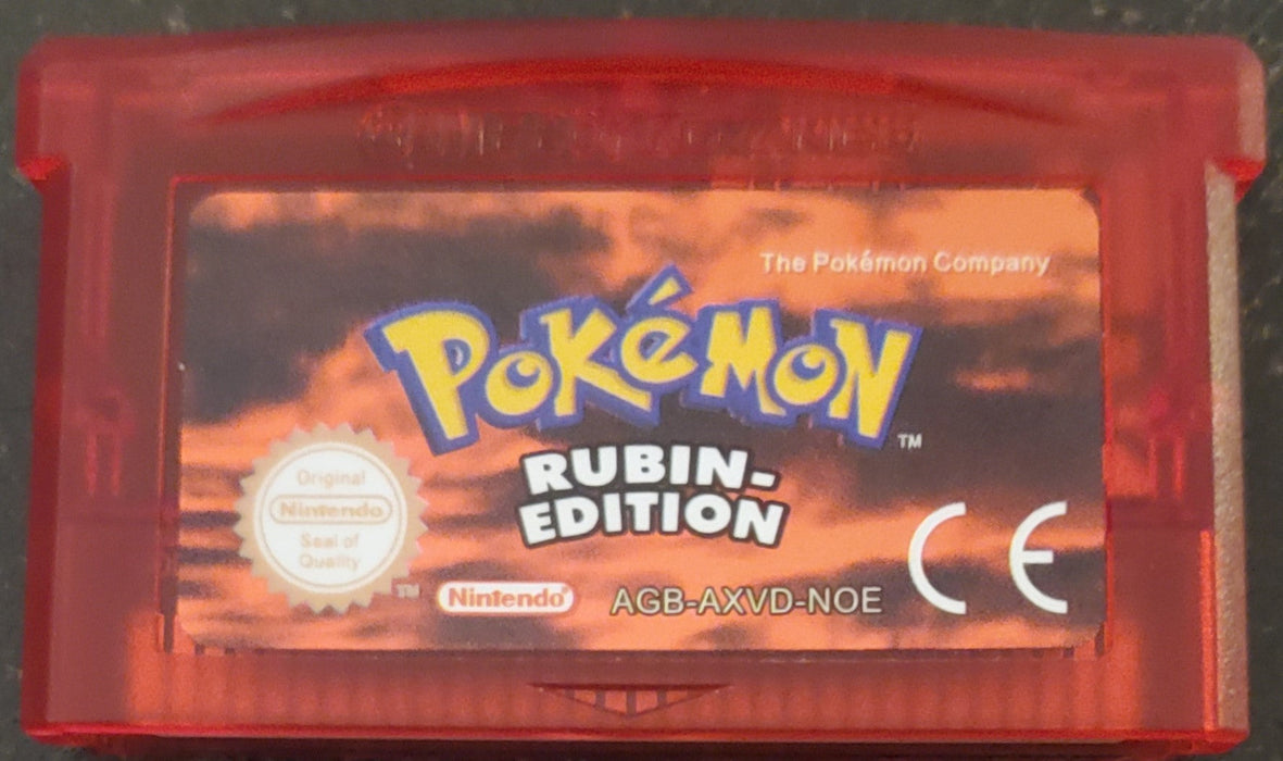 Pokemon Emerald FireRed Ruby Sapphire GBA Video Game French German - for just $12! 