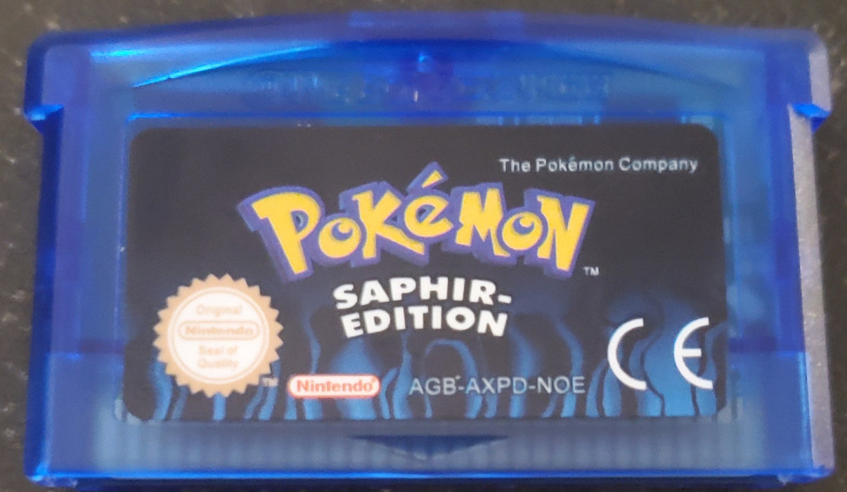 Pokemon Emerald FireRed Ruby Sapphire GBA Video Game French German - for just $12! 