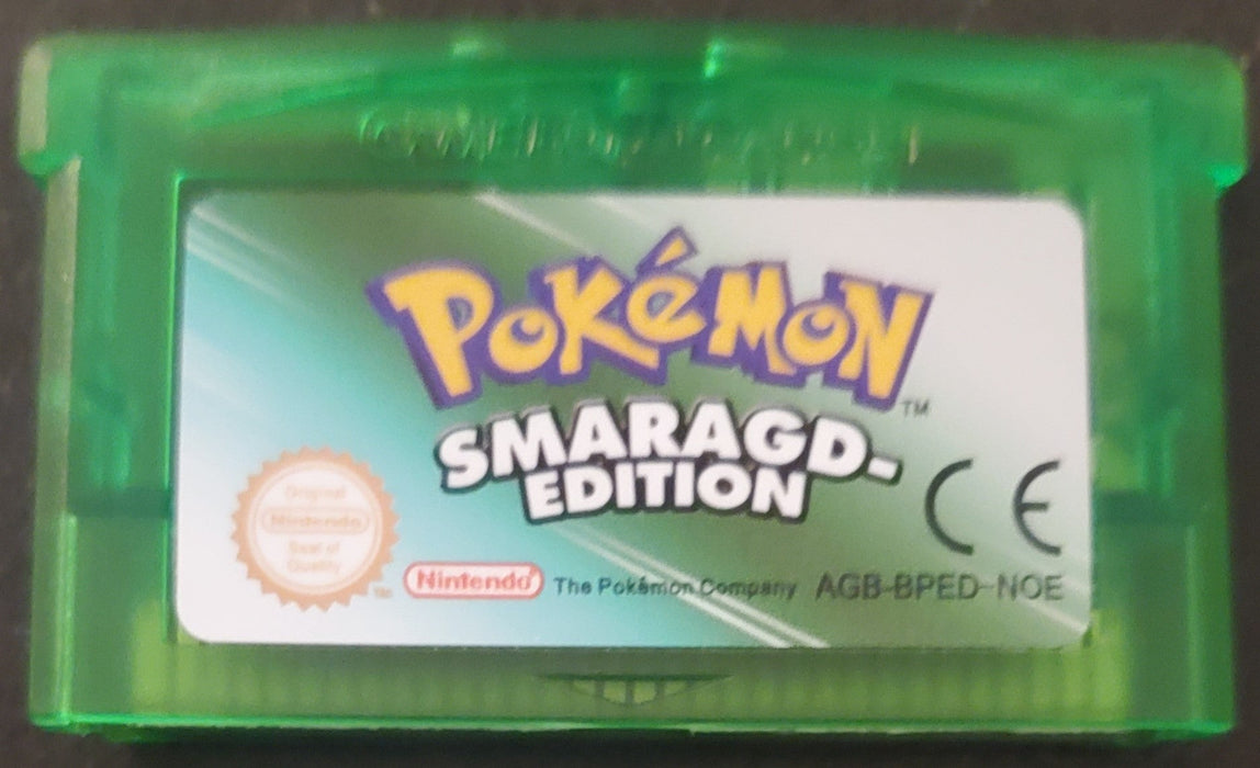 Pokemon Emerald FireRed Ruby Sapphire GBA Video Game French German - for just $12! 