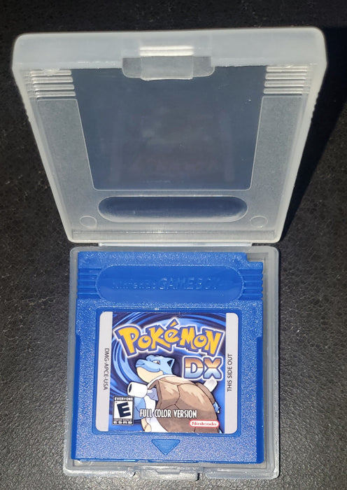 Pokemon Blue DX GBC Video Game Cartridge Gameboy Color ROM Hack - for just $15.99! 