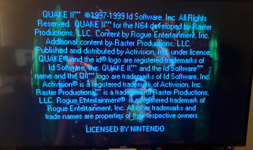 Quake 2 Nintendo 64 N64 Video Game Cartridge - for just $21.99! 