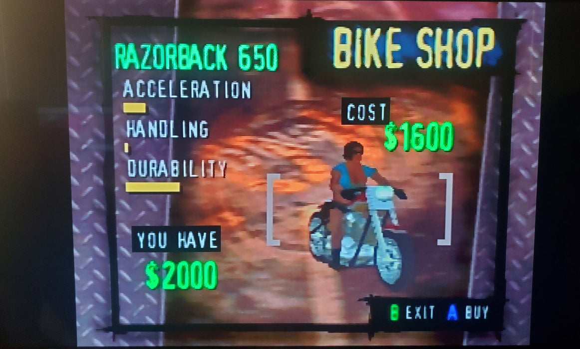 Road Rash Nintendo 64 N64 Video Game Cartridge - for just $20.99! 