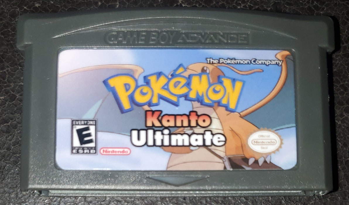Pokemon Kanto Ultimate GBA ROM Hack Video Game Custom Gameboy Advance - for just $18.49! 