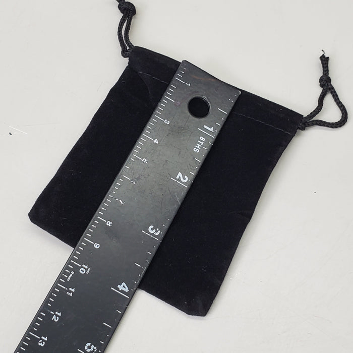THE REAL REAL Drawstring Pouch 100 Count 80mm x 100mm Small Fabric Velvet Bags for Gifts, Party & Wedding Favors, Jewelry, Game Pieces - for just $8! 