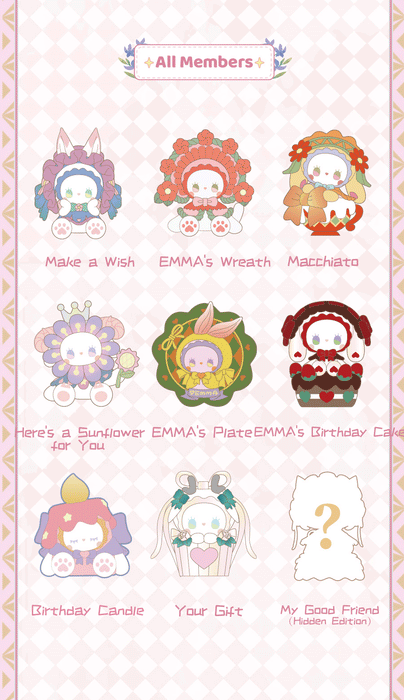 MJ Studio: Emma Secret Forest Birthday Party Series (Different Color) - 1 Blind Box - for just $15.99! 