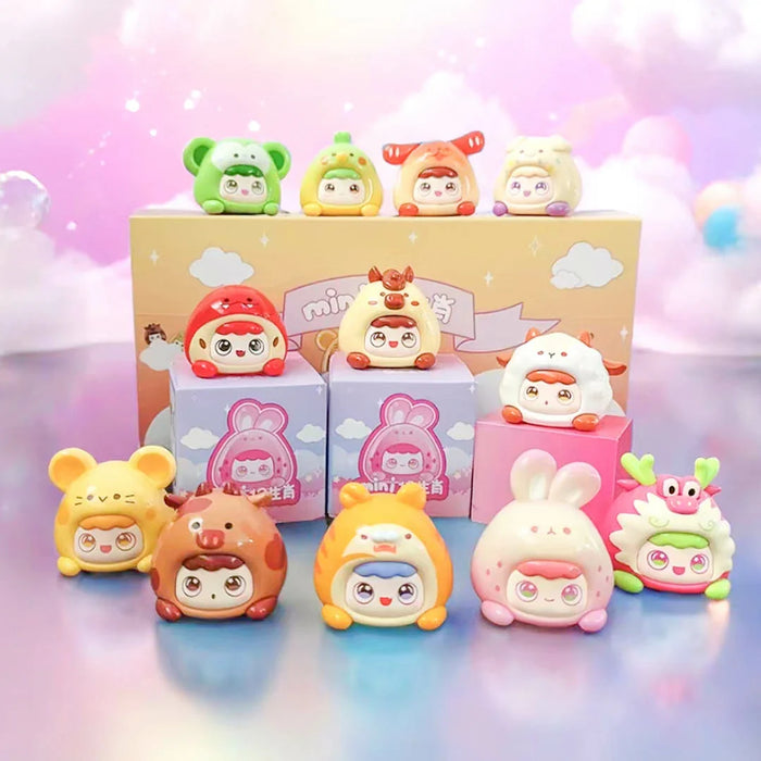 MJ Studio: 12 Zodiac Mini Cuties Series - 1 Blind Box - for just $9.99! 