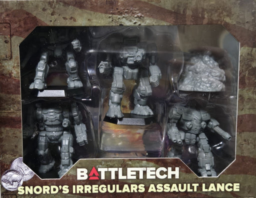 Battletech -  Snord's Irregulars Assault Lance Pack - for just $29.99! 