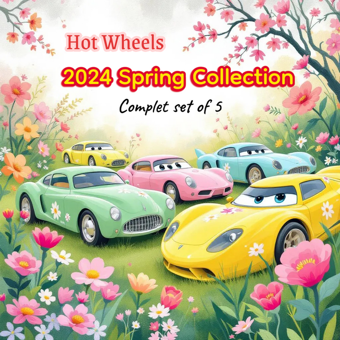 Hot Wheels 2024 Spring Series - Complete set of 5 - for just $15.99! 