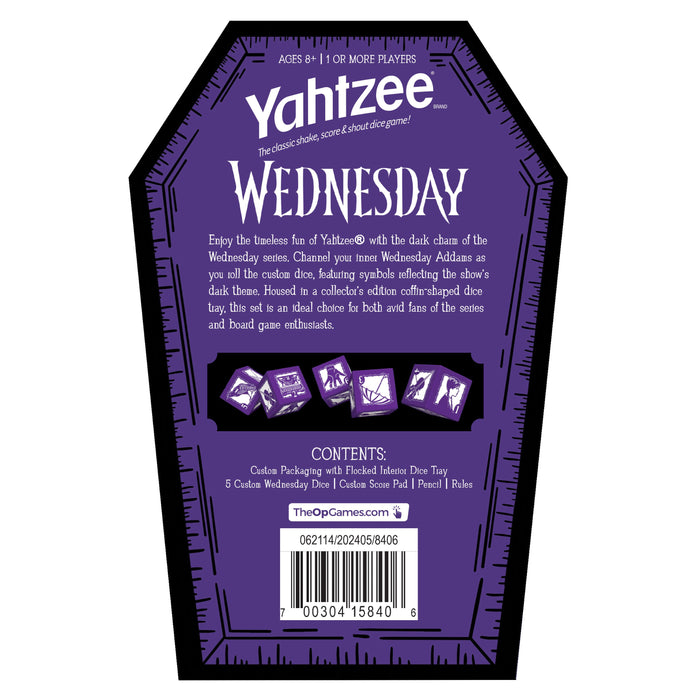 YAHTZEE®: Wednesday - for just $25.99! 