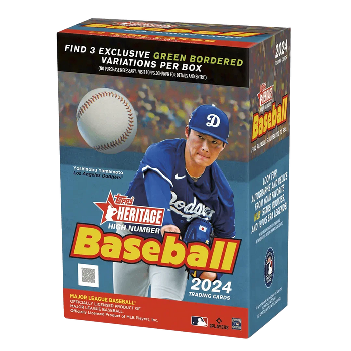 2024 Topps Heritage High Number Baseball - Blaster Box (8 packs) - for just $50! 
