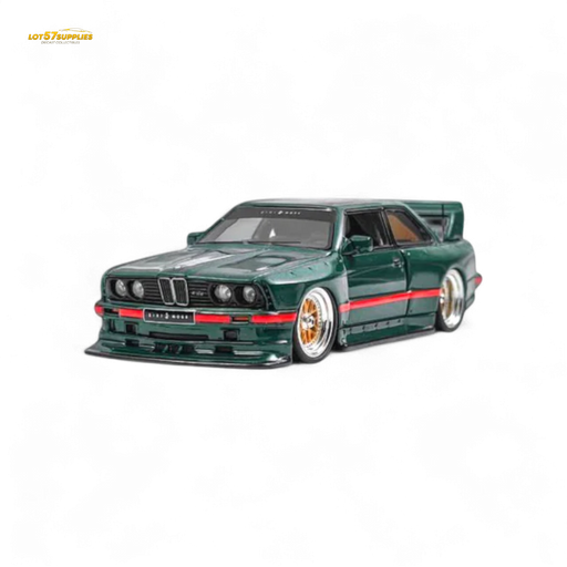 NA BMW E30 Wide-Body Resin Model Green 1:64 - for just $59.99! 