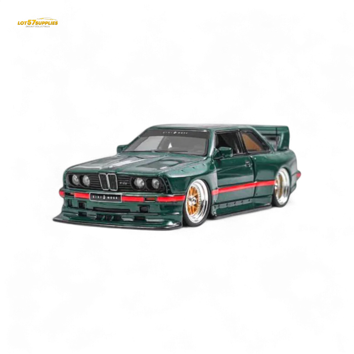 NA BMW E30 Wide-Body Resin Model Green 1:64 - for just $59.99! 