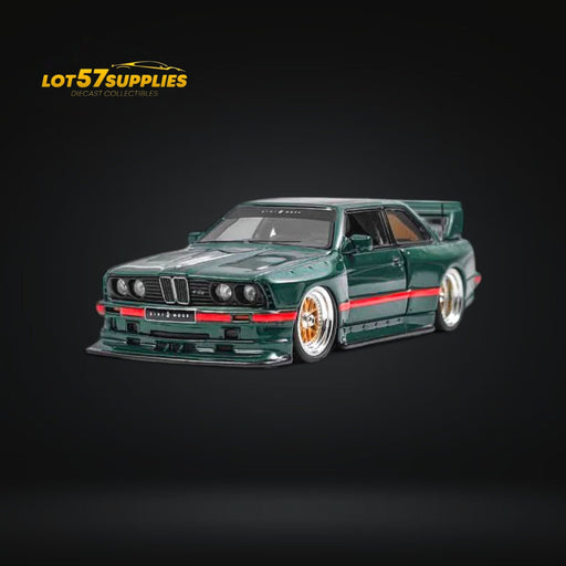 NA BMW E30 Wide-Body Resin Model Green 1:64 - for just $59.99! 