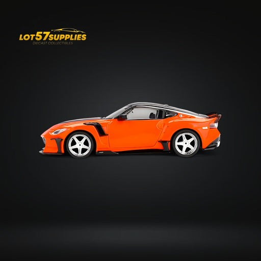 (Pre-Order) Mini-GT Nissan Z VeilSide FFZ400 Orange #989 1:64 - for just $24.99! 