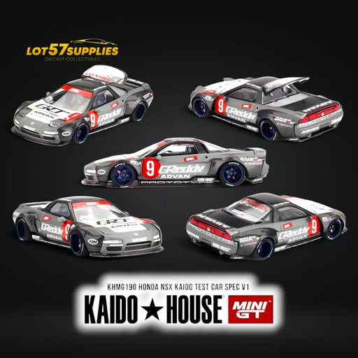 (Pre-Order) Mini-GT x KAIDO Honda NSX Kaido Test Car Spec V1 1:64 - for just $28.99! 