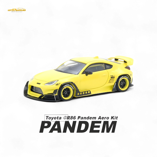 INNO64 Toyota GR86 Pandem - Yellow 1:64 - for just $29.99! 