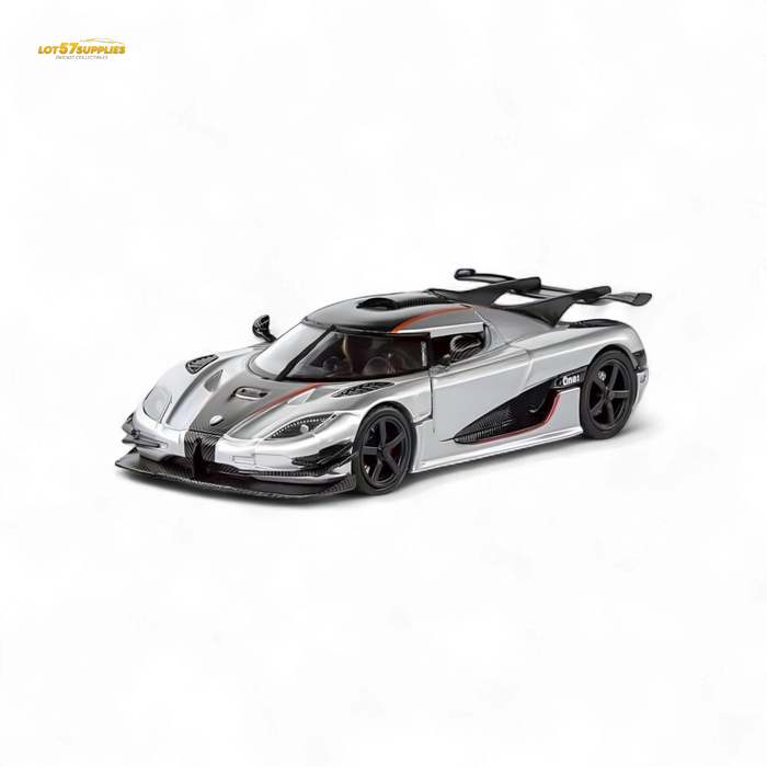 DEMON KING Koenigsegg ONE:1 - Silver 1:64 - for just $64.99! 