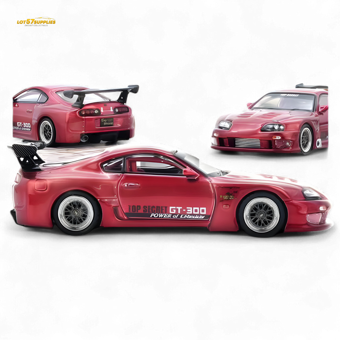 INNO64 Toyota Supra A80 Top Secret - Red 1:64 - for just $29.99! 