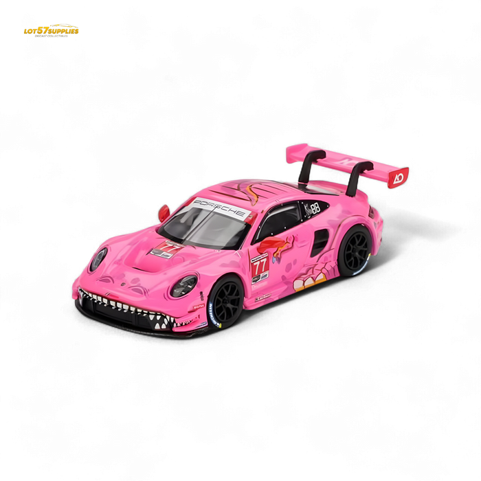 (Pre-Order) Mini-GT Porsche 911 GT3 R #77 AO Racing ROXY IMSA Road America 2024 - 1:64 - for just $27.99! 