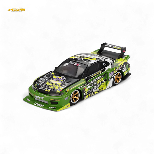 (Pre-Order) MINI-GT Nissan LB-Super Silhouette S15 Silvia #555 V2 2024 Formula Drift Japan - 1:64 - for just $26.99! 