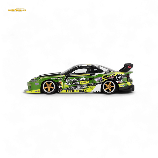 (Pre-Order) MINI-GT Nissan LB-Super Silhouette S15 Silvia #555 V2 2024 Formula Drift Japan - 1:64 - for just $26.99! 
