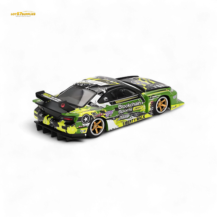 (Pre-Order) MINI-GT Nissan LB-Super Silhouette S15 Silvia #555 V2 2024 Formula Drift Japan - 1:64 - for just $26.99! 