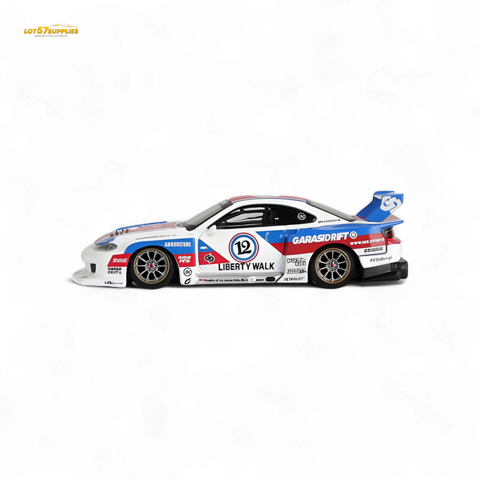 (Pre-Order) Mini-GT Nissan S15 Silvia LBWK 1:64 - for just $21.99! 