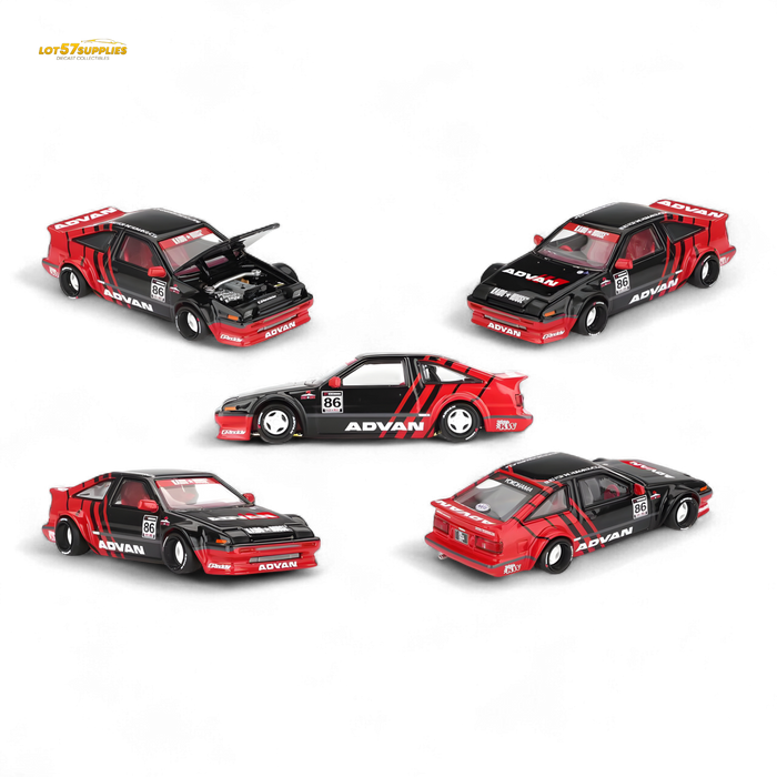 (Pre-Order) KAIDO Toyota AE86 Sprinter Trueno ADVAN 1:64 - for just $29.99! 