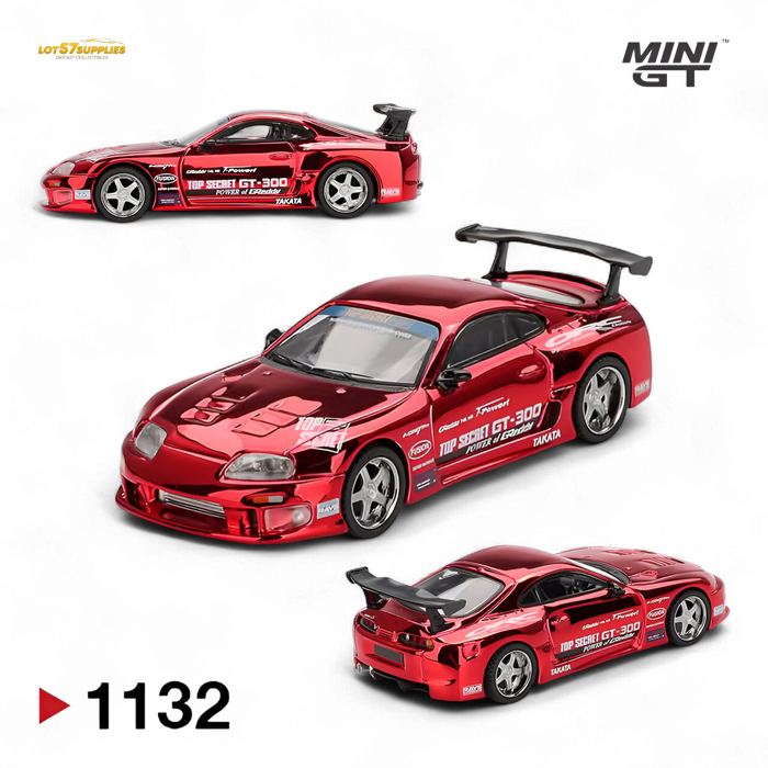 (Pre-Order) Mini GT Toyota Supra A80 Top Secret GT-300 1:64 - for just $24.99! 