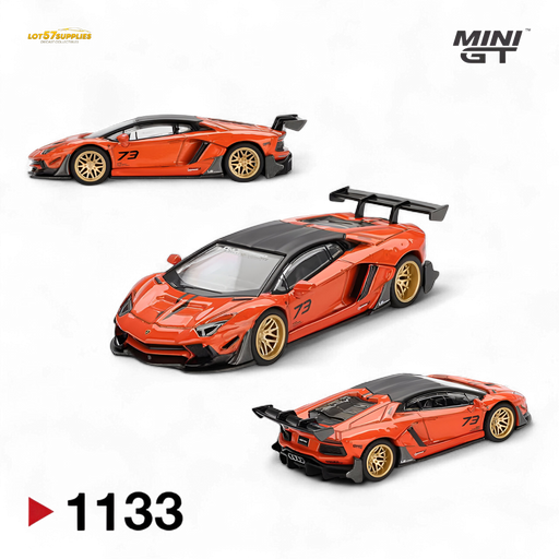 (Pre-Order) Mini GT Lamborghini Aventador Orange 1:64 - for just $22.99! 