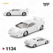 Mini-GT Lamborghini Countach 25th Anniversary White 1:64 - for just $21.99! 