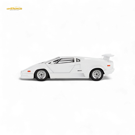 Mini-GT Lamborghini Countach 25th Anniversary White 1:64 - for just $21.99! 