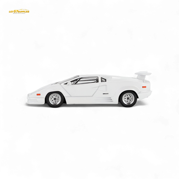 Mini-GT Lamborghini Countach 25th Anniversary White 1:64 - for just $21.99! 