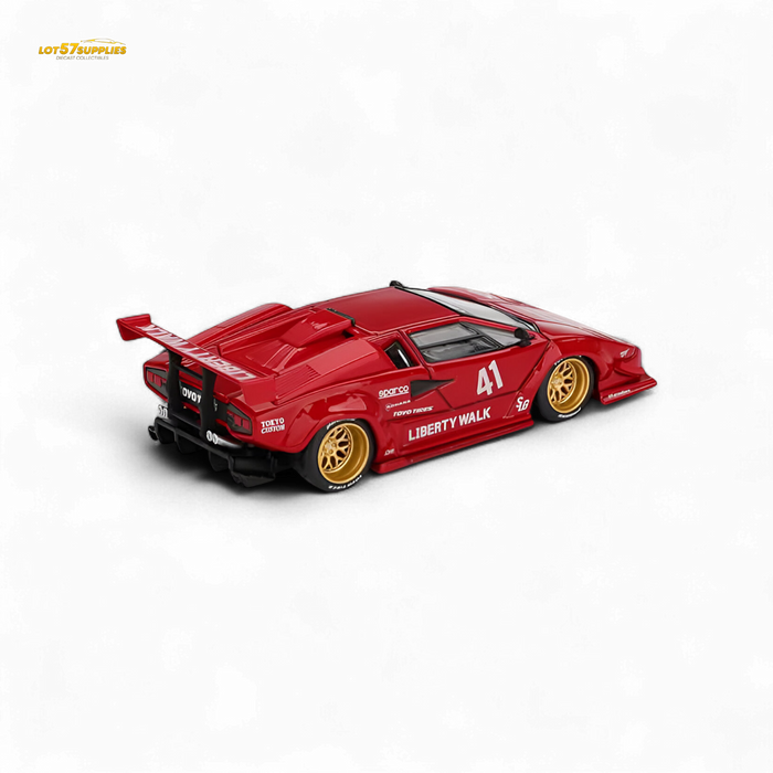 MiniGT Lamborghini Countach LB-WORKS Red 1:64 - for just $19.99! 