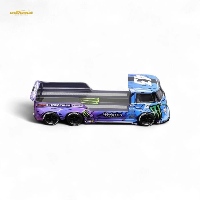 Liberty 64 VW Trailer - Monster Livery 1:64 - for just $44.99! 