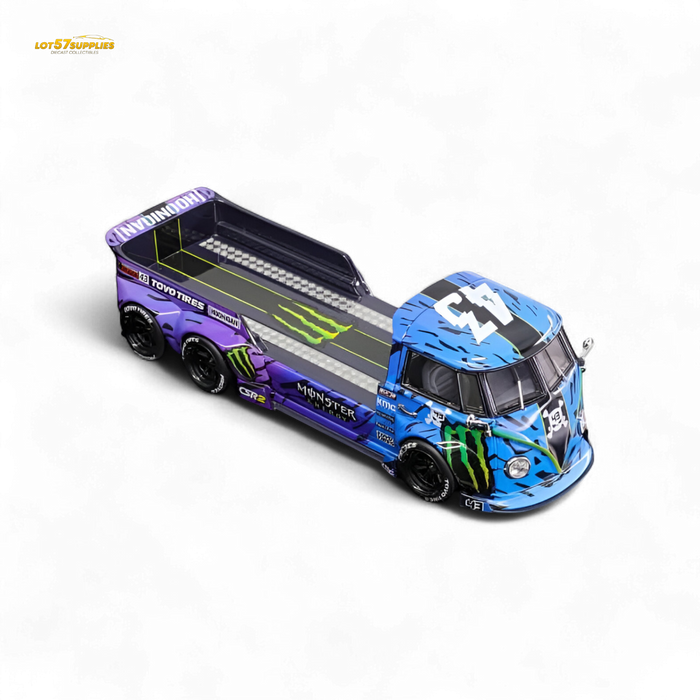Liberty 64 VW Trailer - Monster Livery 1:64 - for just $44.99! 