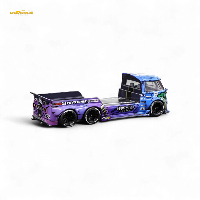 Liberty 64 VW Trailer - Monster Livery 1:64 - for just $44.99! 