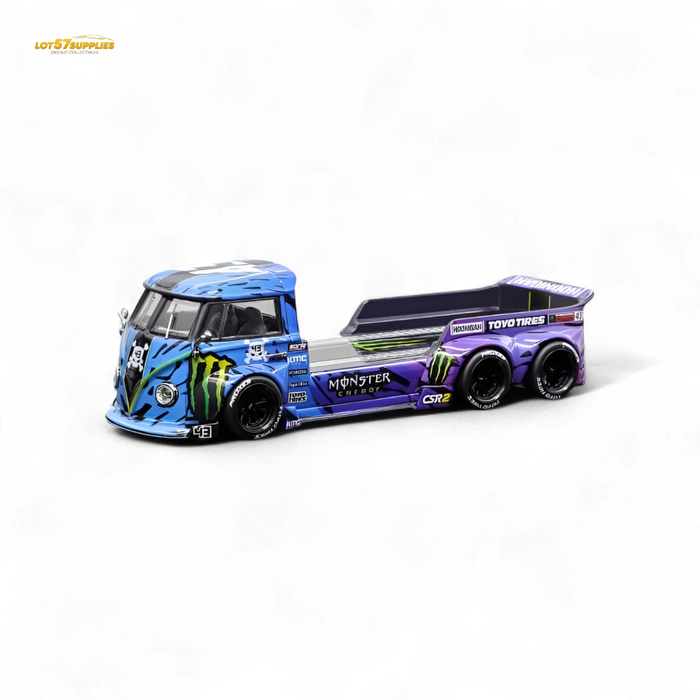 Liberty 64 VW Trailer - Monster Livery 1:64 - for just $44.99! 