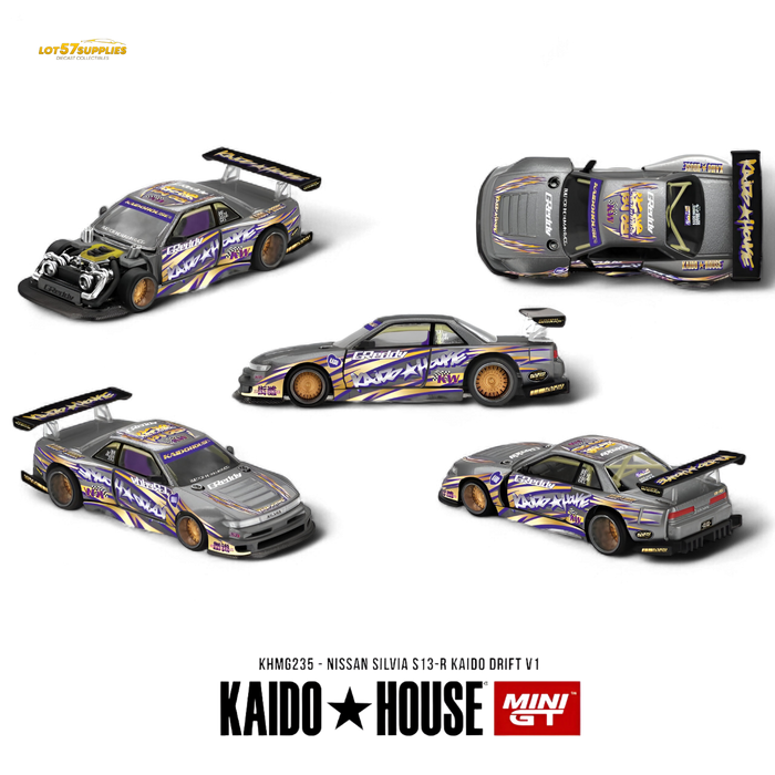 (Pre-Order) KAIDO Nissan Silvia S13-R 1:64 - for just $29.99! 